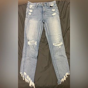 American Eagle Hi-Rise Jegging crop Jeans; Size 2 Regular; Next Level Stretch